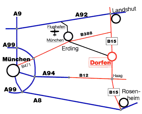 BFF-Anfahrt